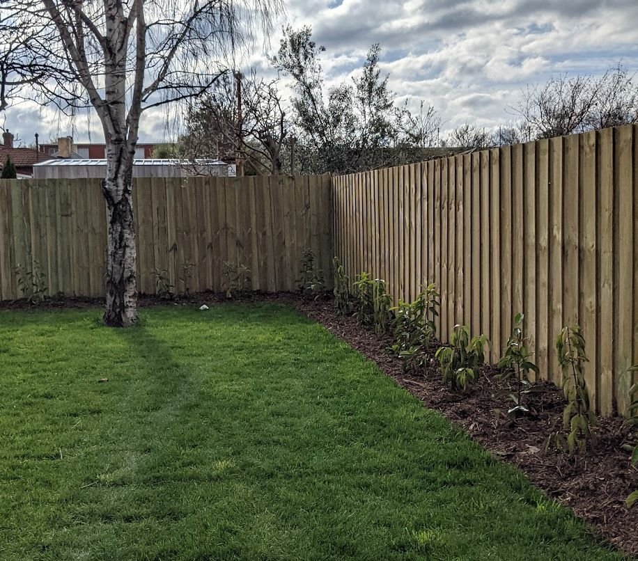 Turf and hedge installation