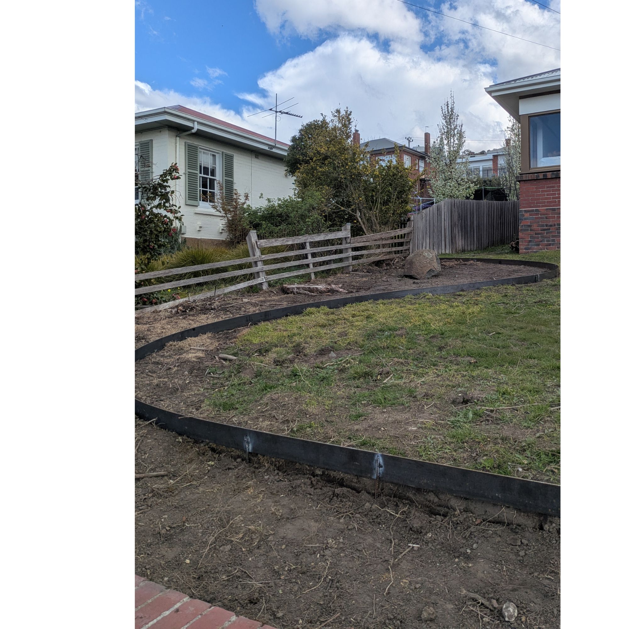 Garden bed preparation