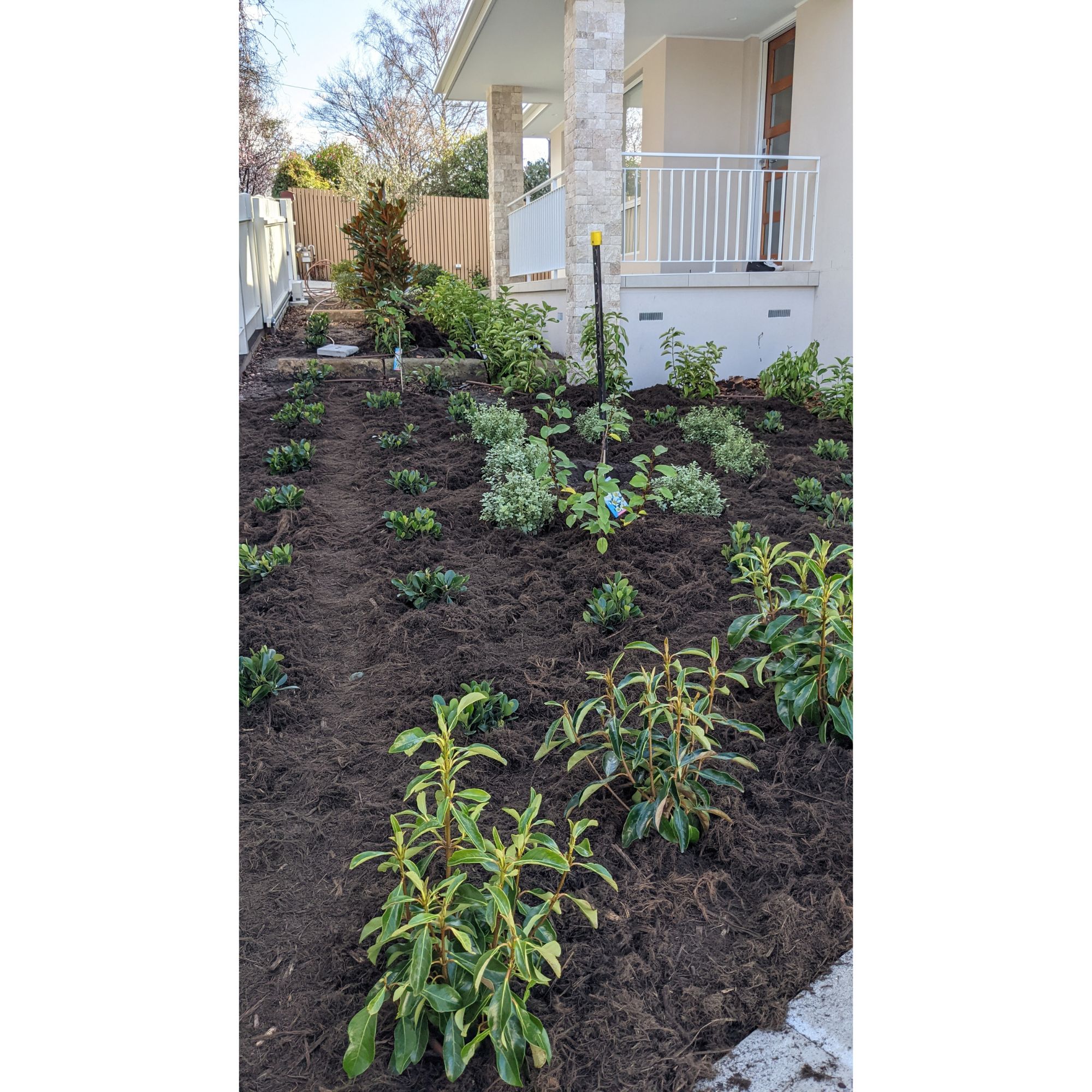 Large planting installation